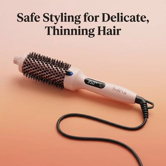 Ionic Thermal Round Brush