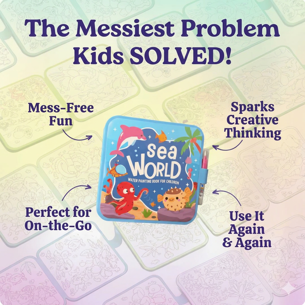 ColorBloom™ Mess-Free Coloring Set
