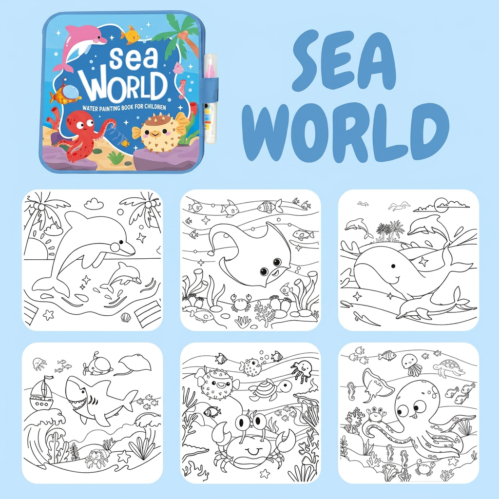 ColorBloom™ Mess-Free Coloring Set